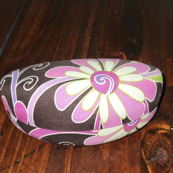 Vera Bradley Floral Patterned Sunglasses Case - Picture 2 of 4